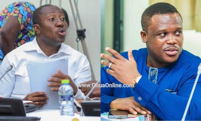 Sam George slams Afenyo-Markin over attack on Clerk of Appointments Committee