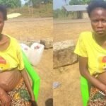 Pregnant woman wakes up to see strange hand mark on her stomach